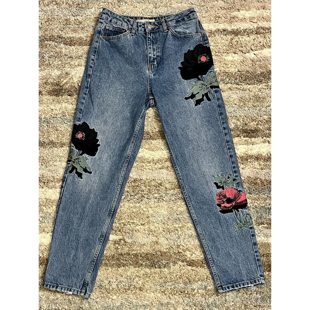 Topshop Women's Moto Mom Jeans size 28 x 30 *EUC*